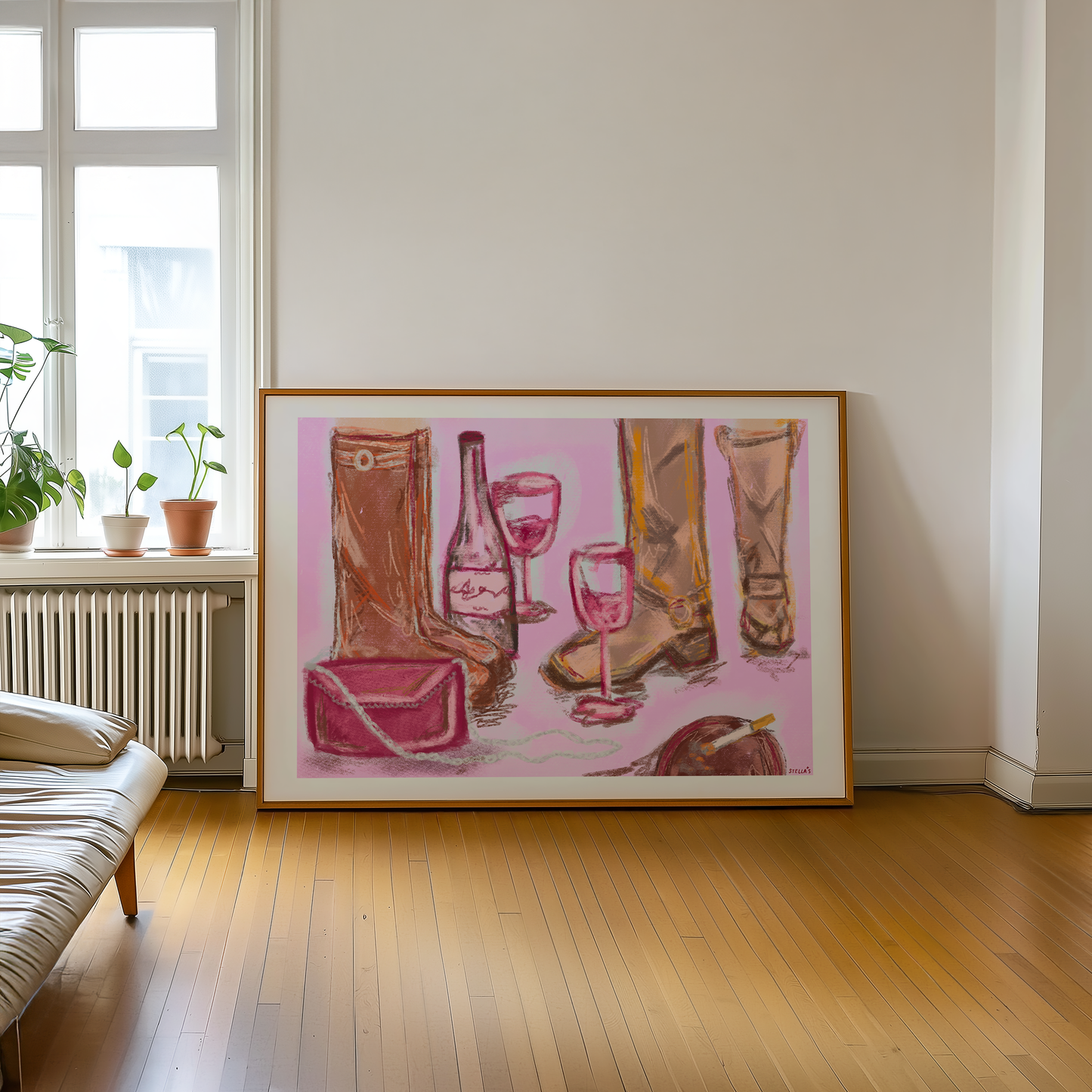 ‘A Cigarette Break’ - Print