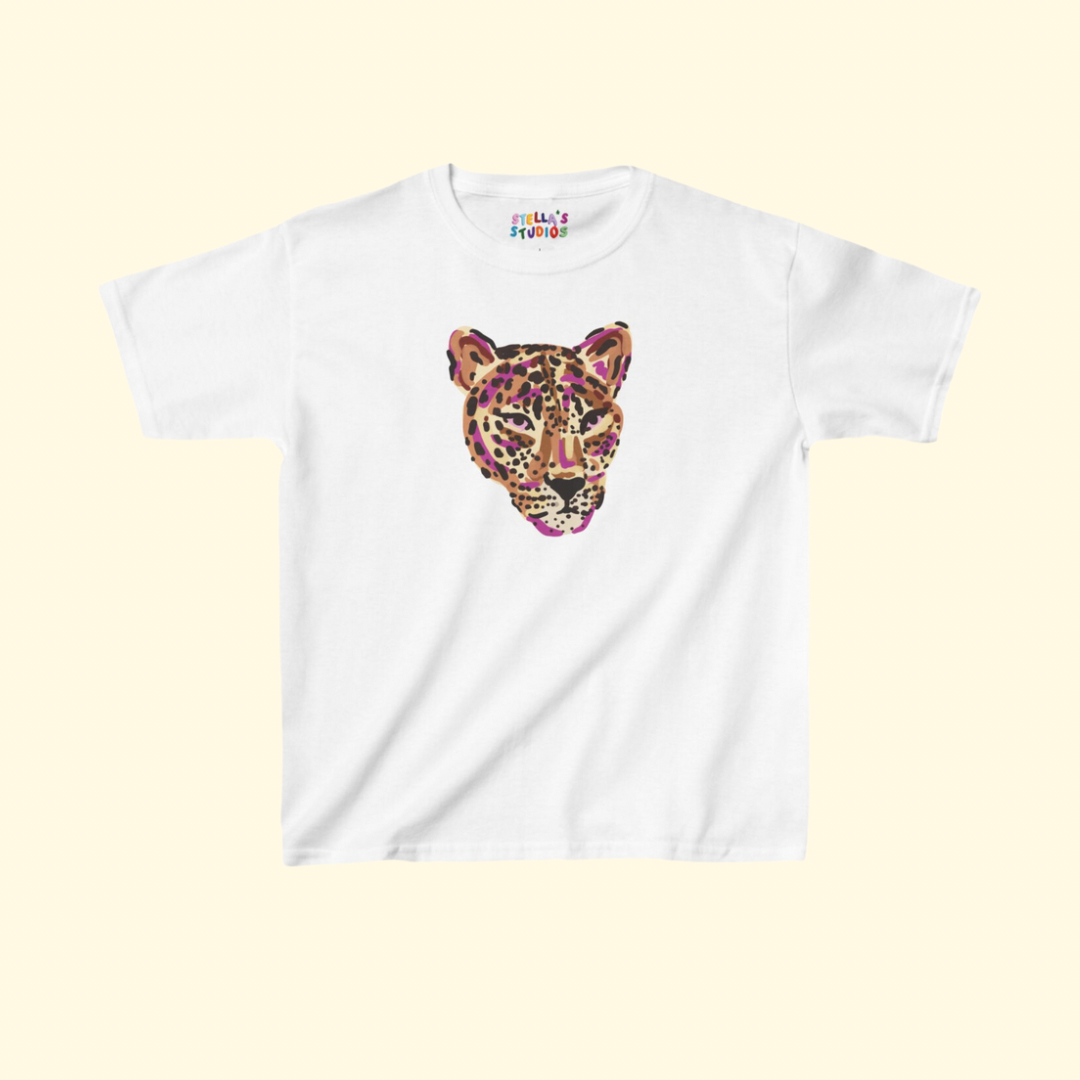 Leopard Women's Baby Tee