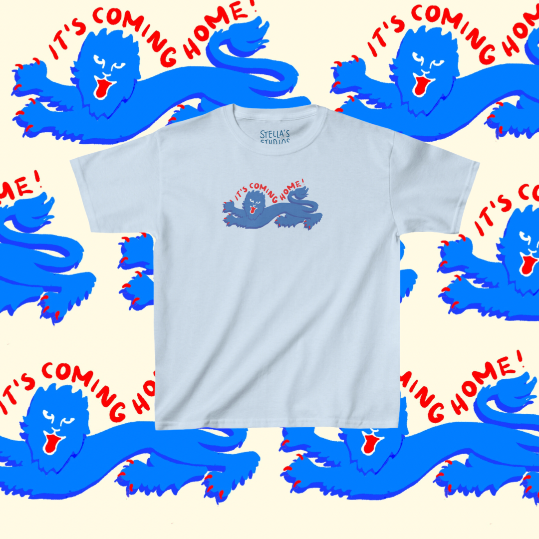 England Lion Women's Baby Tee