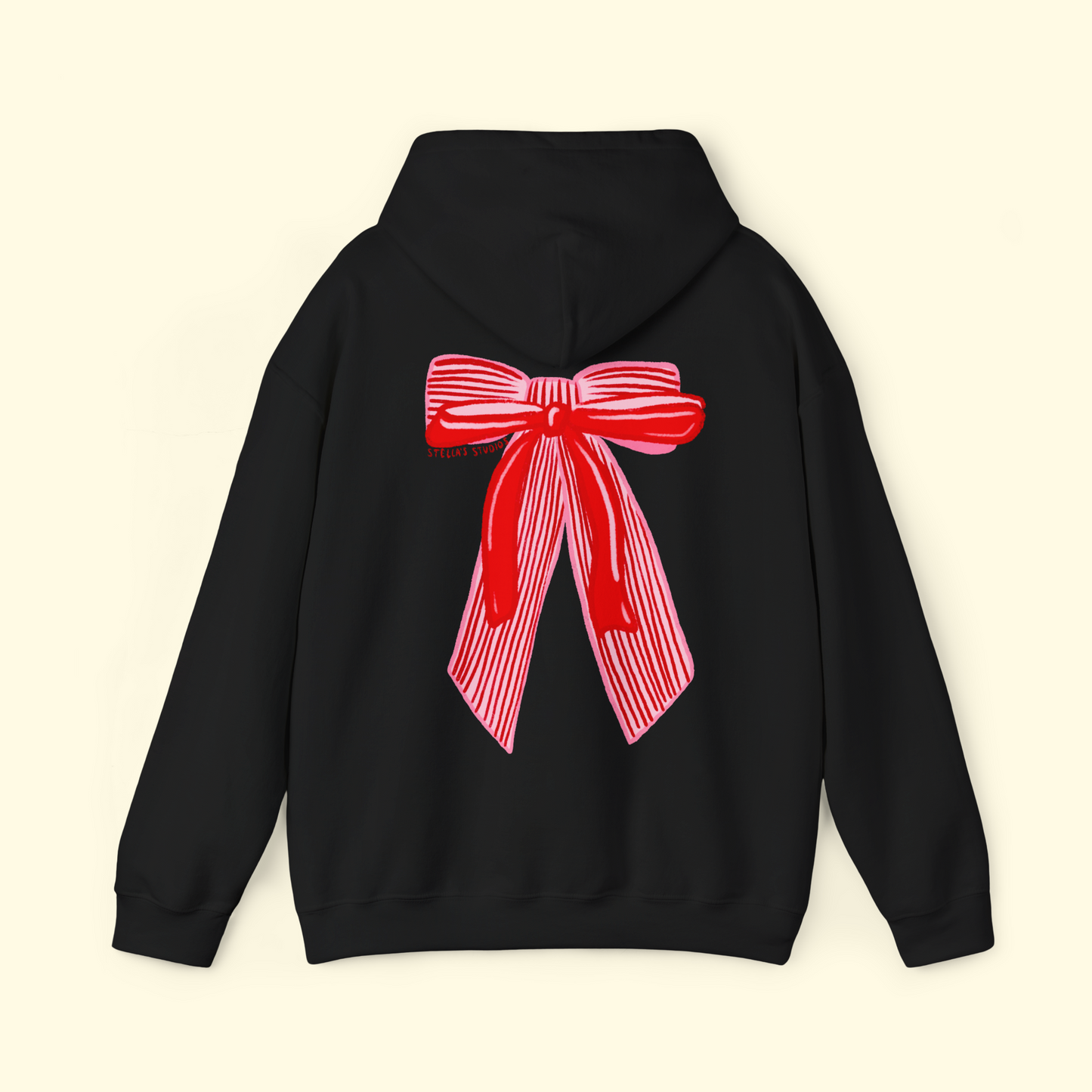 Pink Bow Hoodie