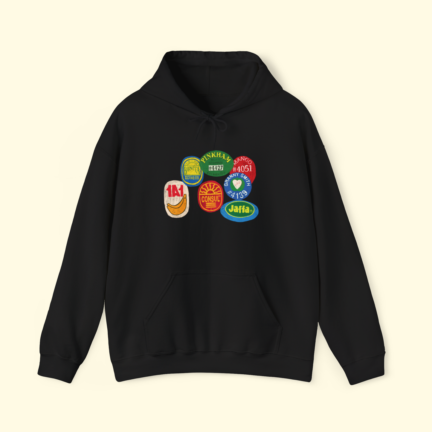 Fruit Sticker Hoodie