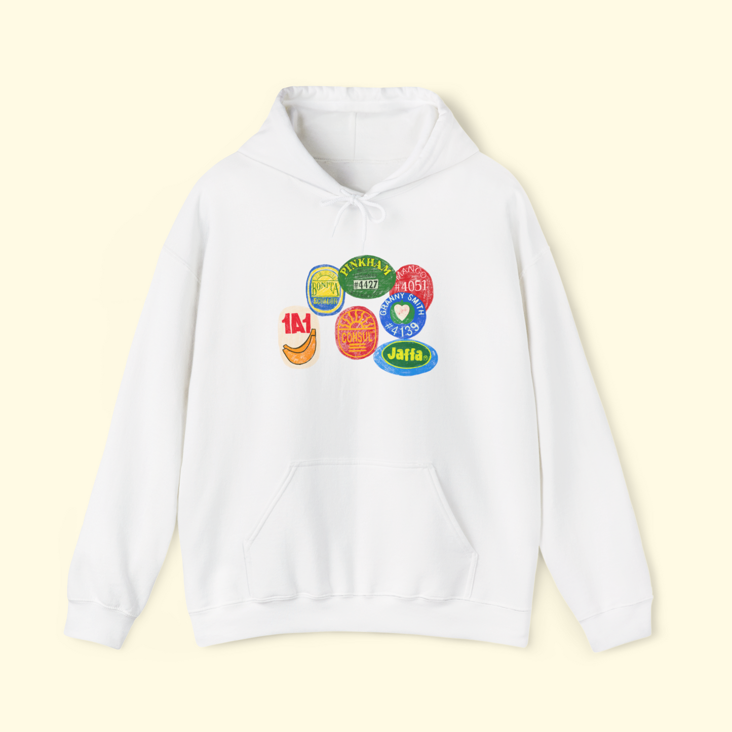 Fruit Sticker Hoodie