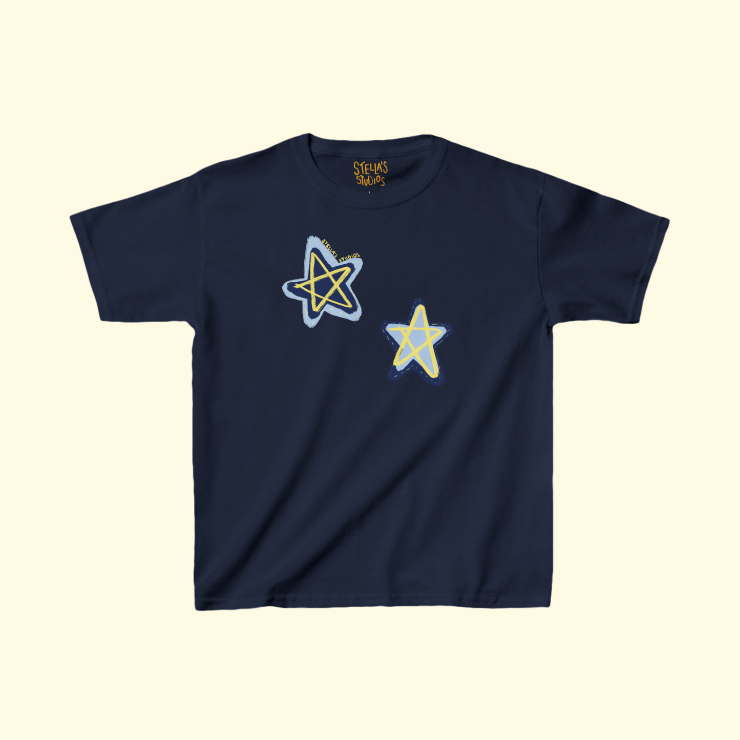Stitched Stars Women's Baby Tee