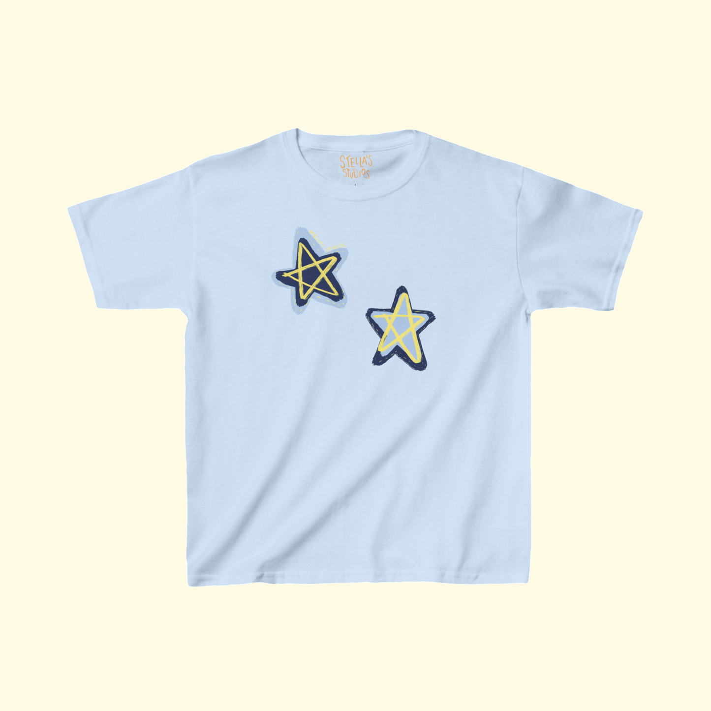 Stitched Stars Women's Baby Tee