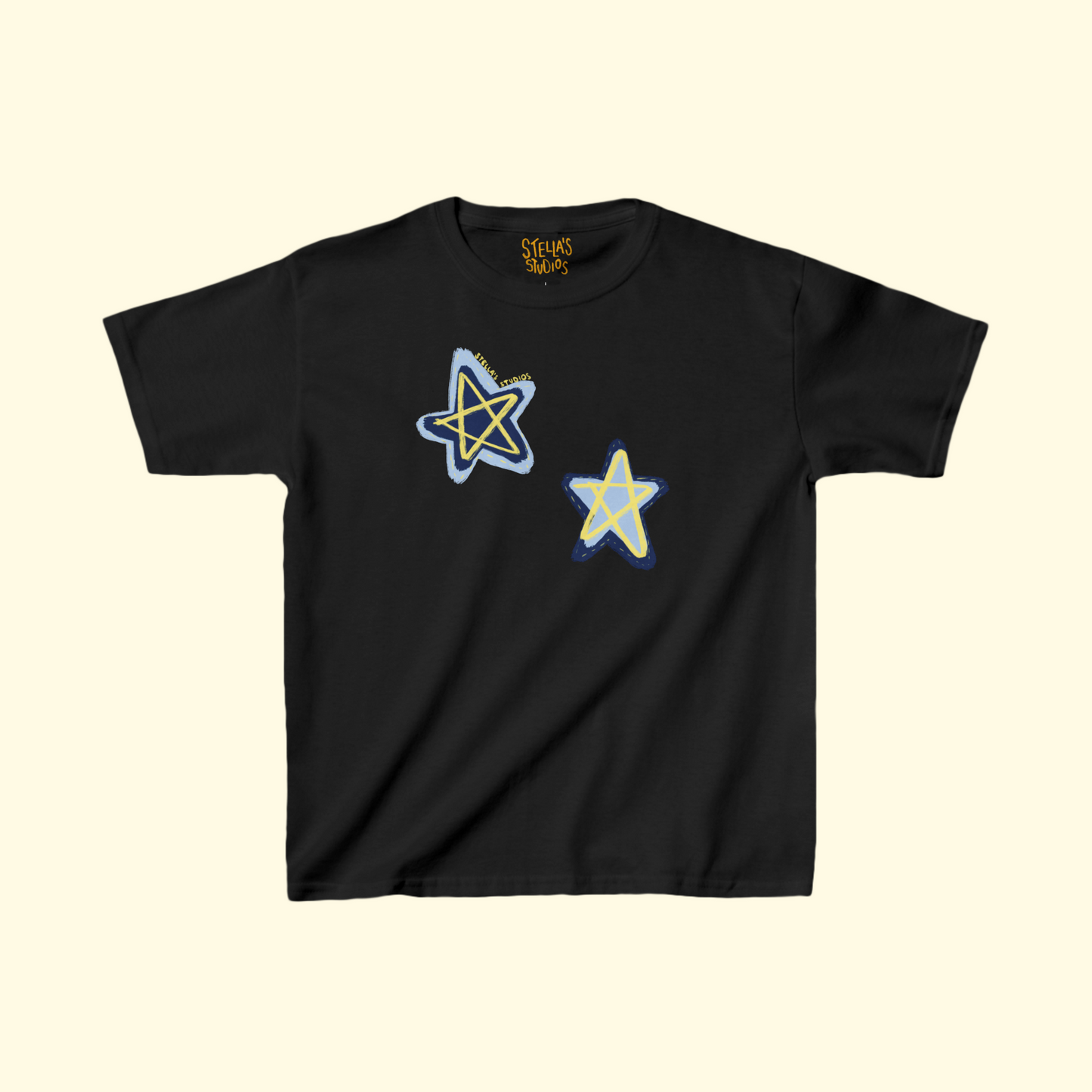 Stitched Stars Women's Baby Tee