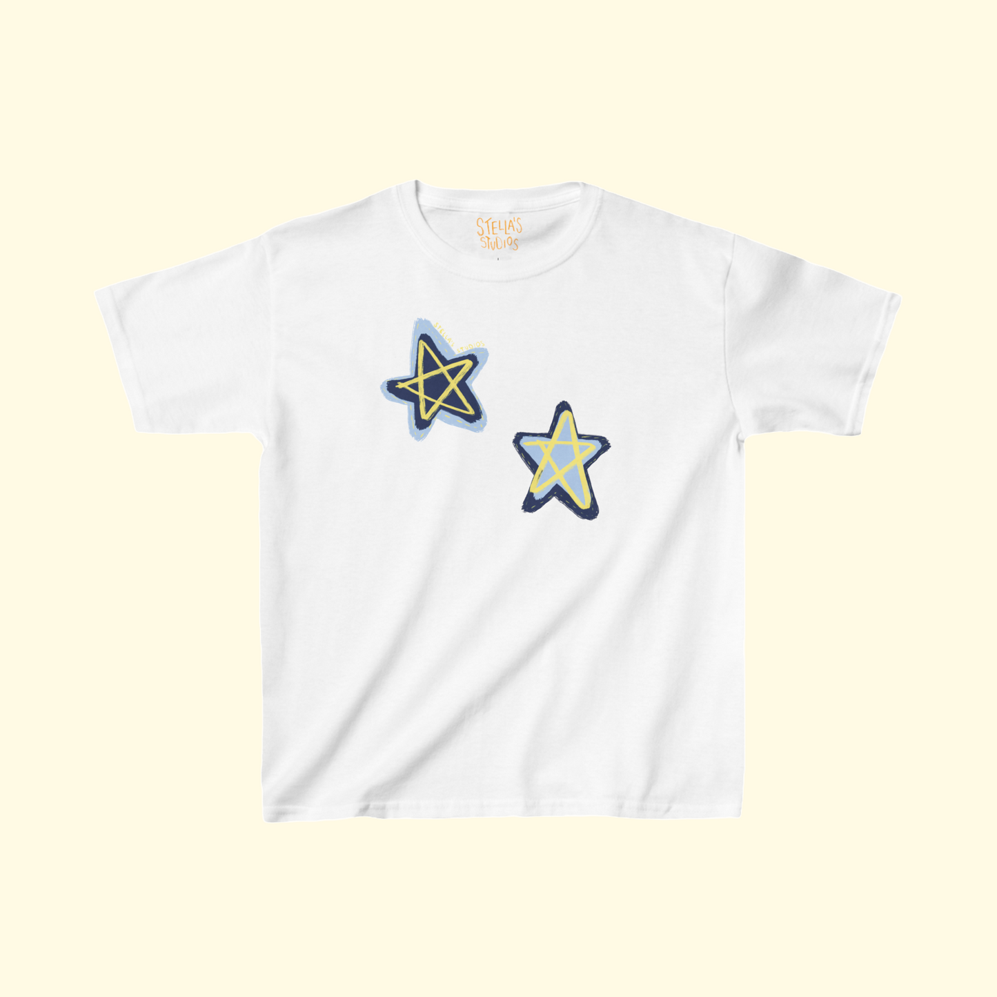 Stitched Stars Women's Baby Tee