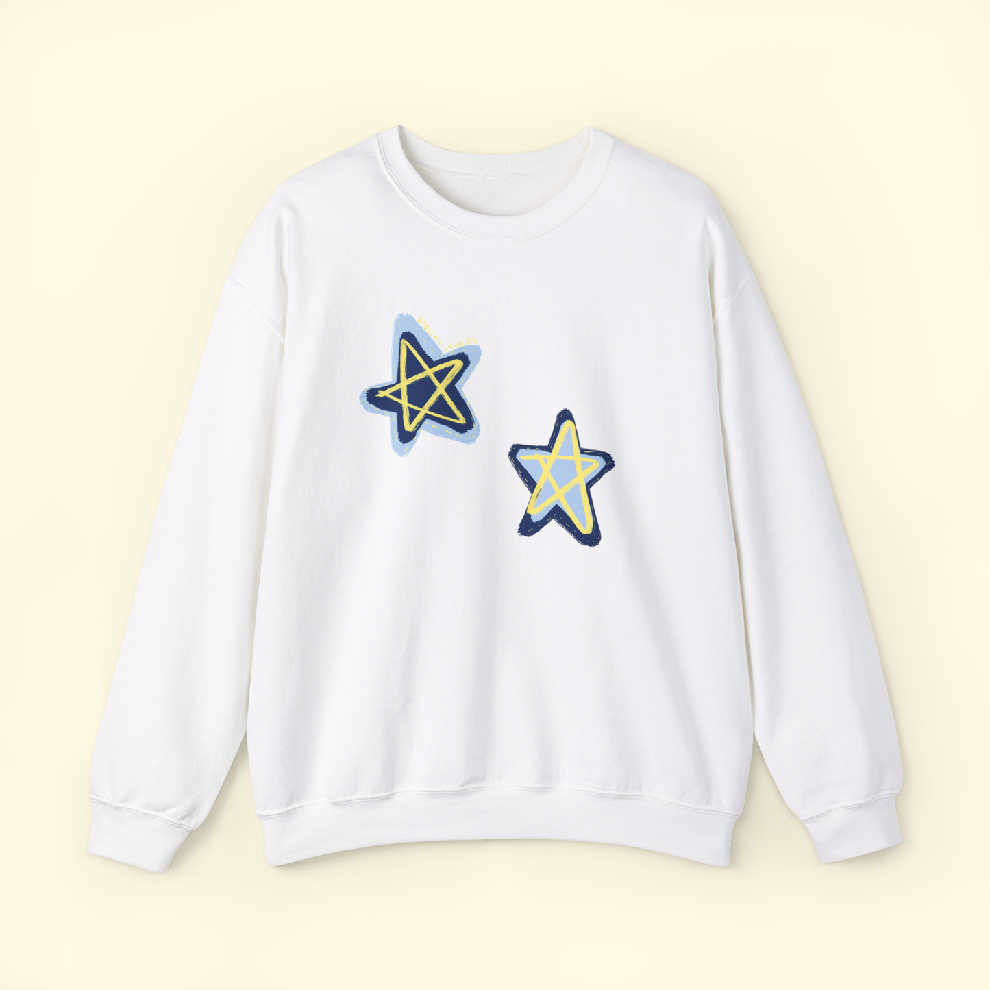 Stitched Stars Sweatshirt