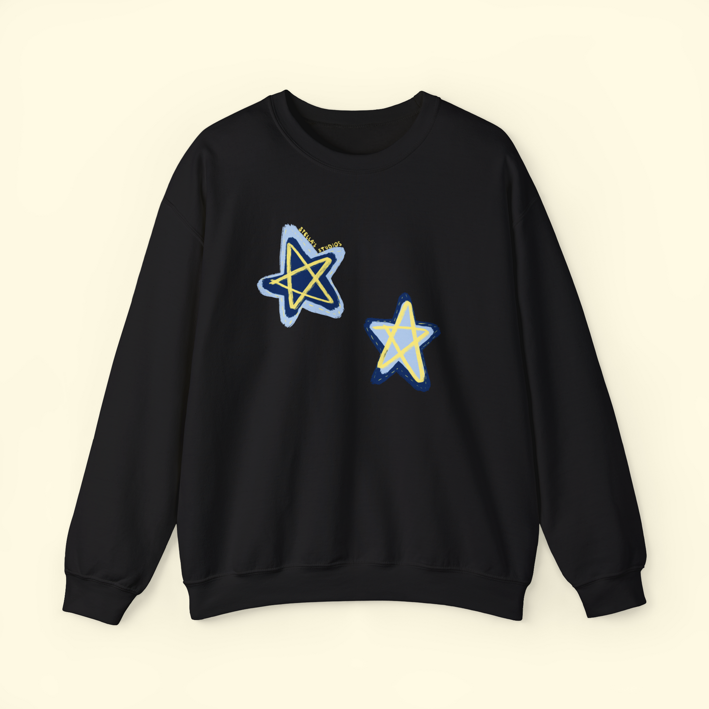 Stitched Stars Sweatshirt