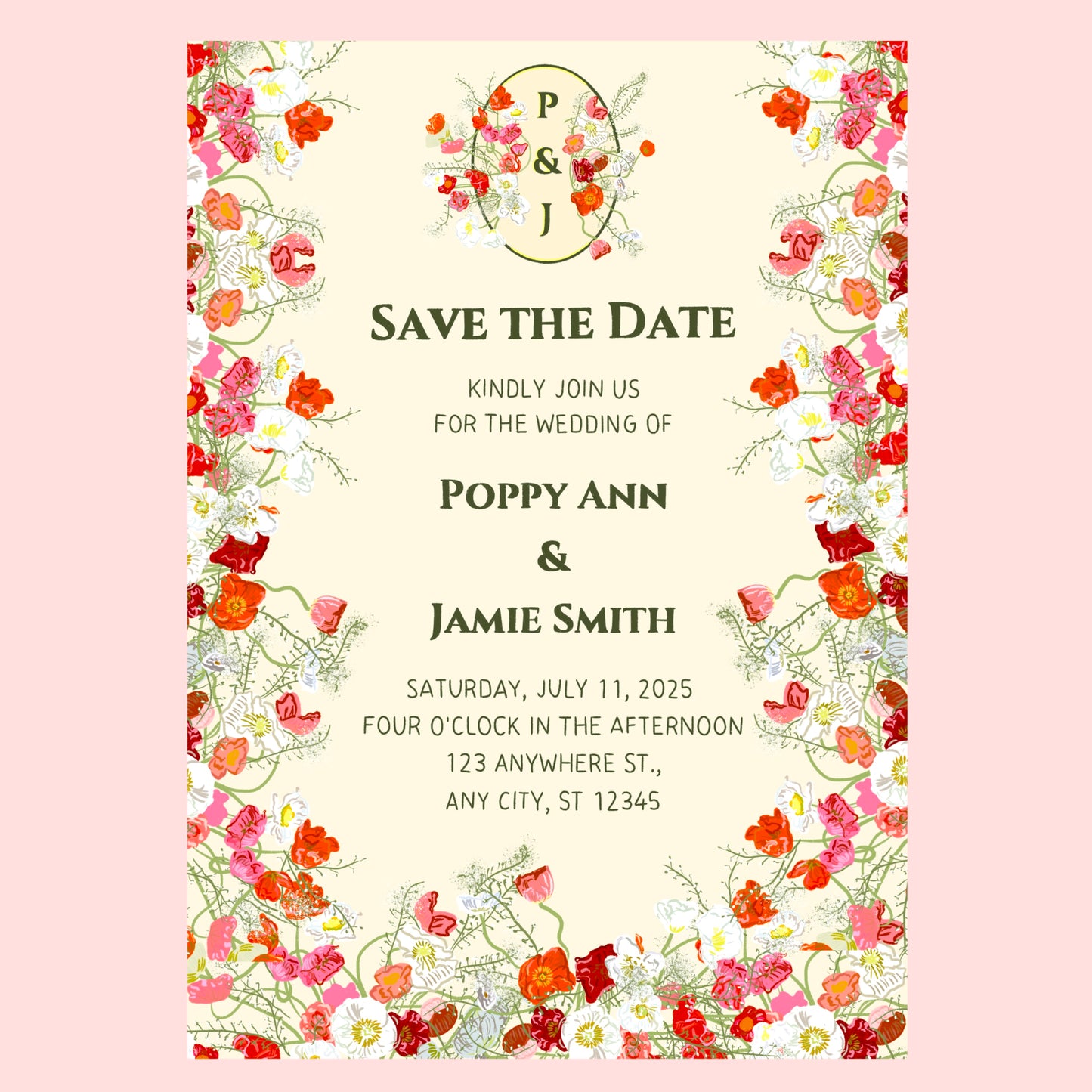 Save the Date ONLY