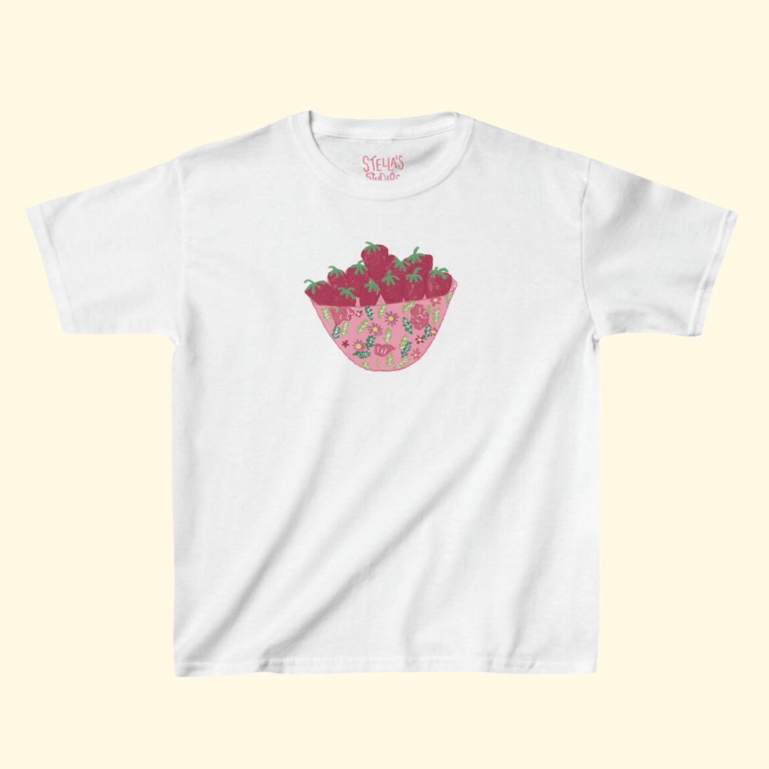 Strawberry Bowl Women's Baby Tee