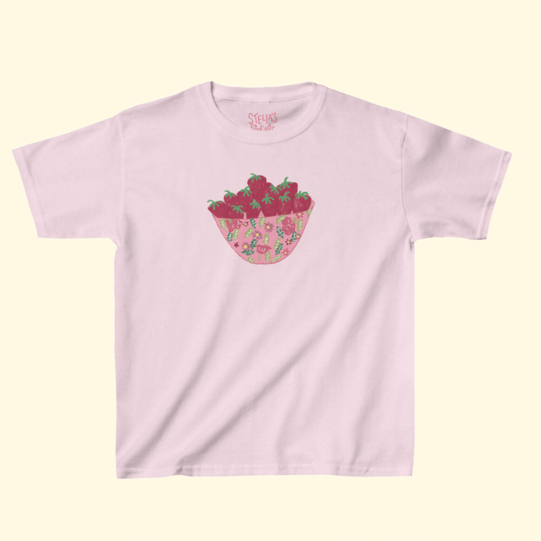 Strawberry Bowl Women's Baby Tee