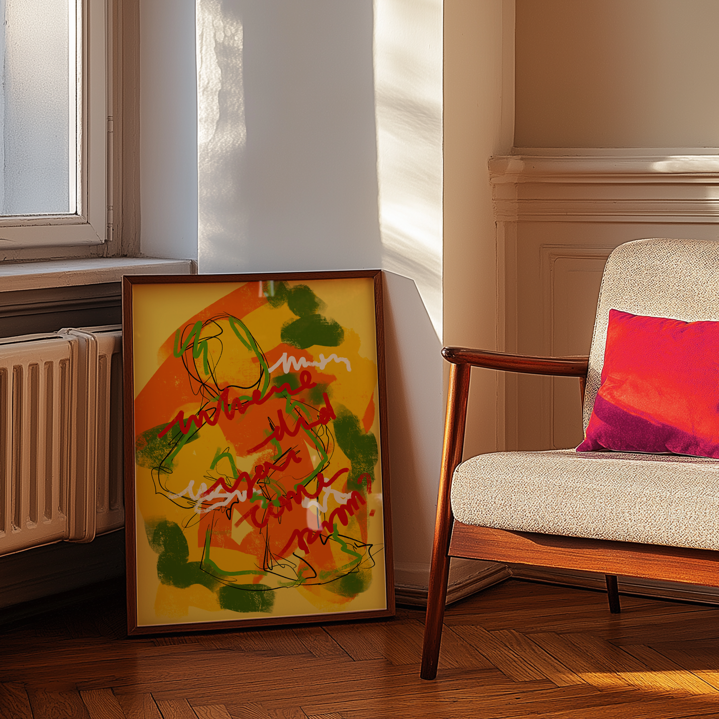 'Where Did You Come From' Print