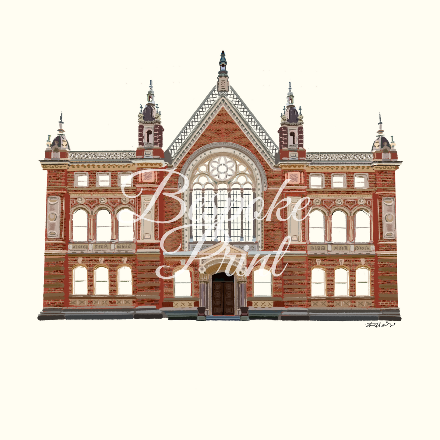 Dulwich College Print