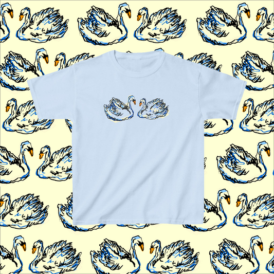 Swans Baby Tee