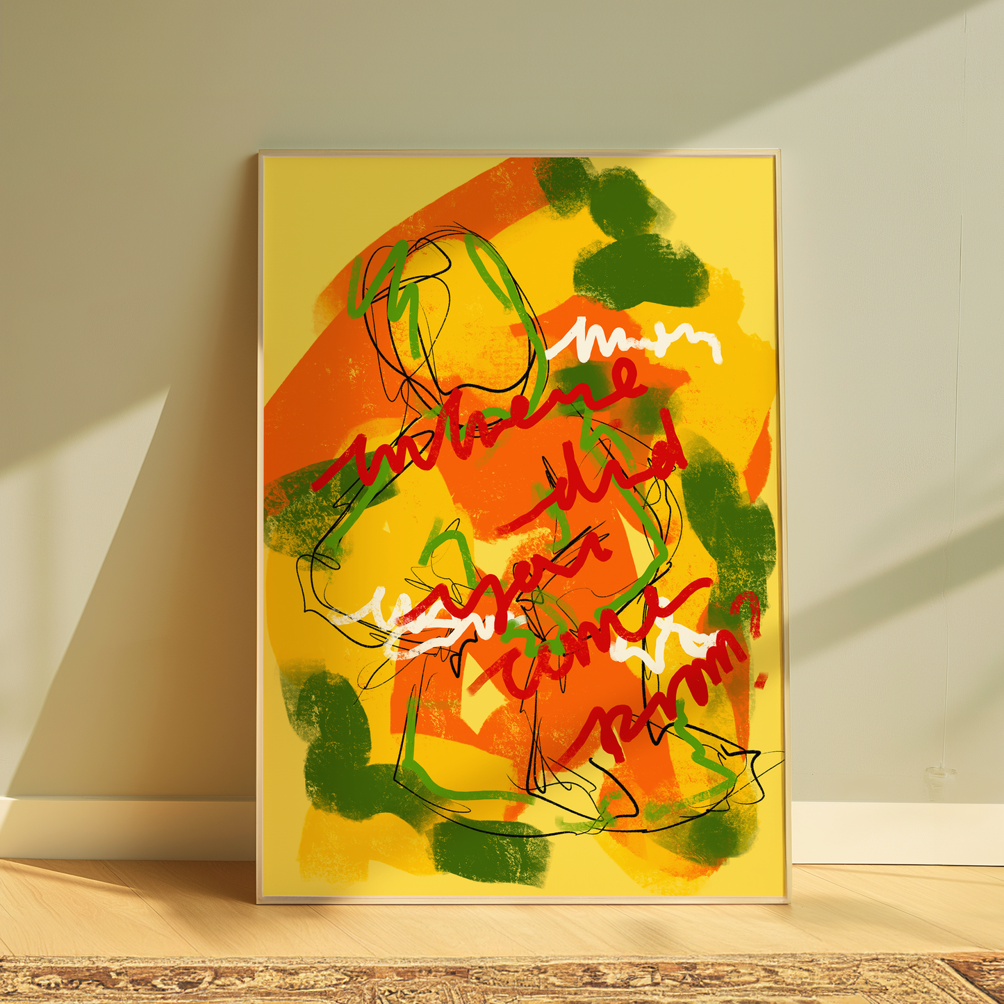 'Where Did You Come From' Print