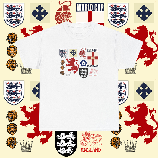 England Sticker Unisex T-Shirt
