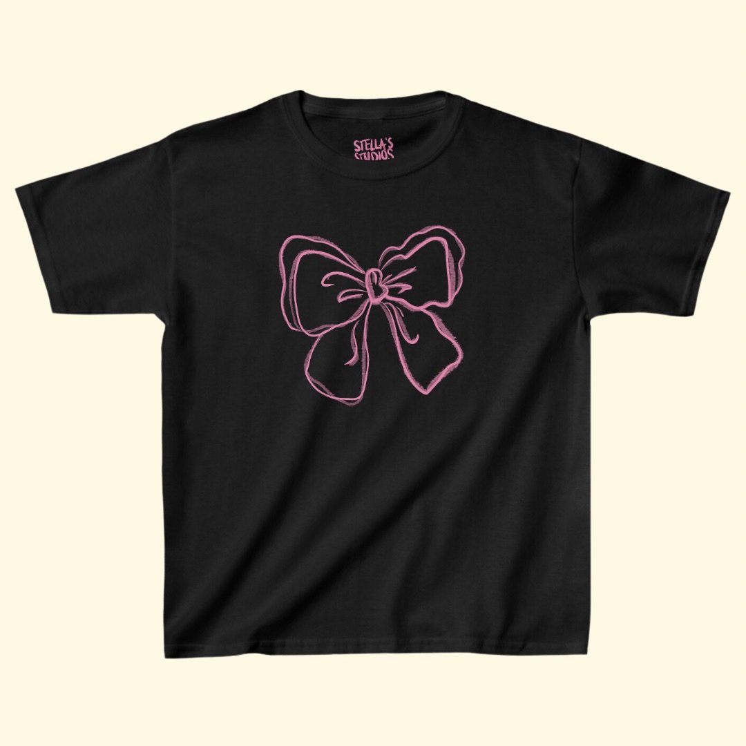Bow Women's Baby Tee