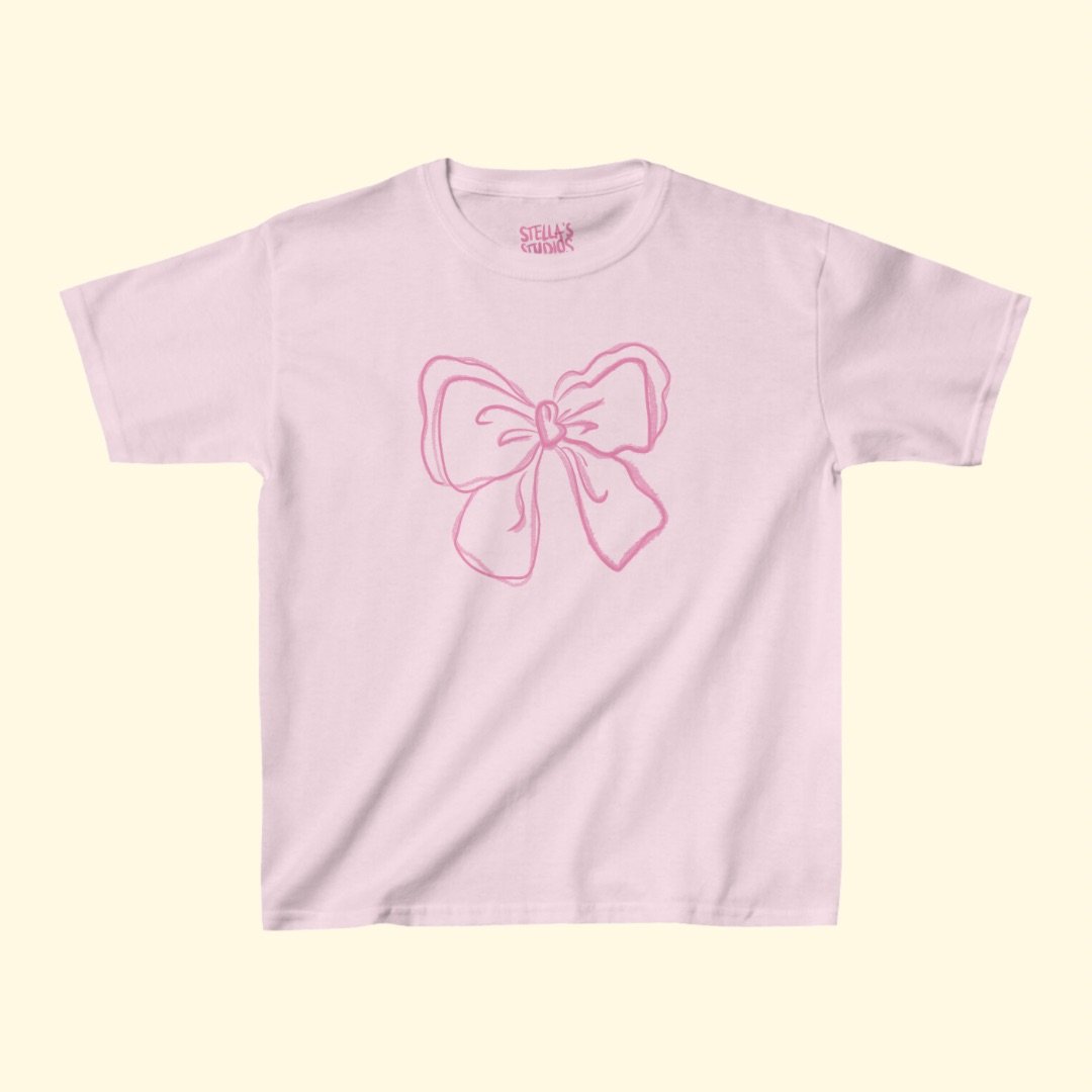Bow Women's Baby Tee