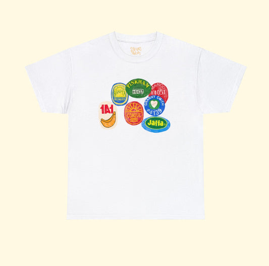 Fruit Sticker Unisex T-shirt